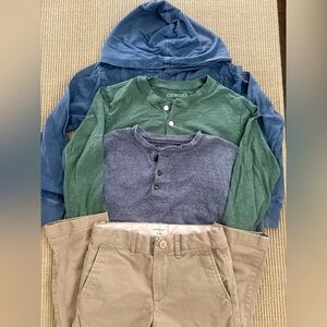 Crewcuts Boys 5 Tops/2 Pants -  (bundle)